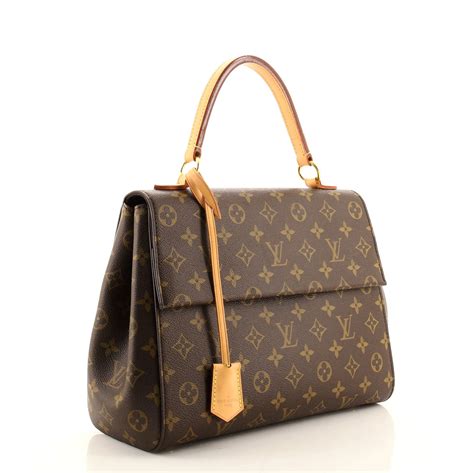 top handle lv bag|louis vuitton cluny bag.